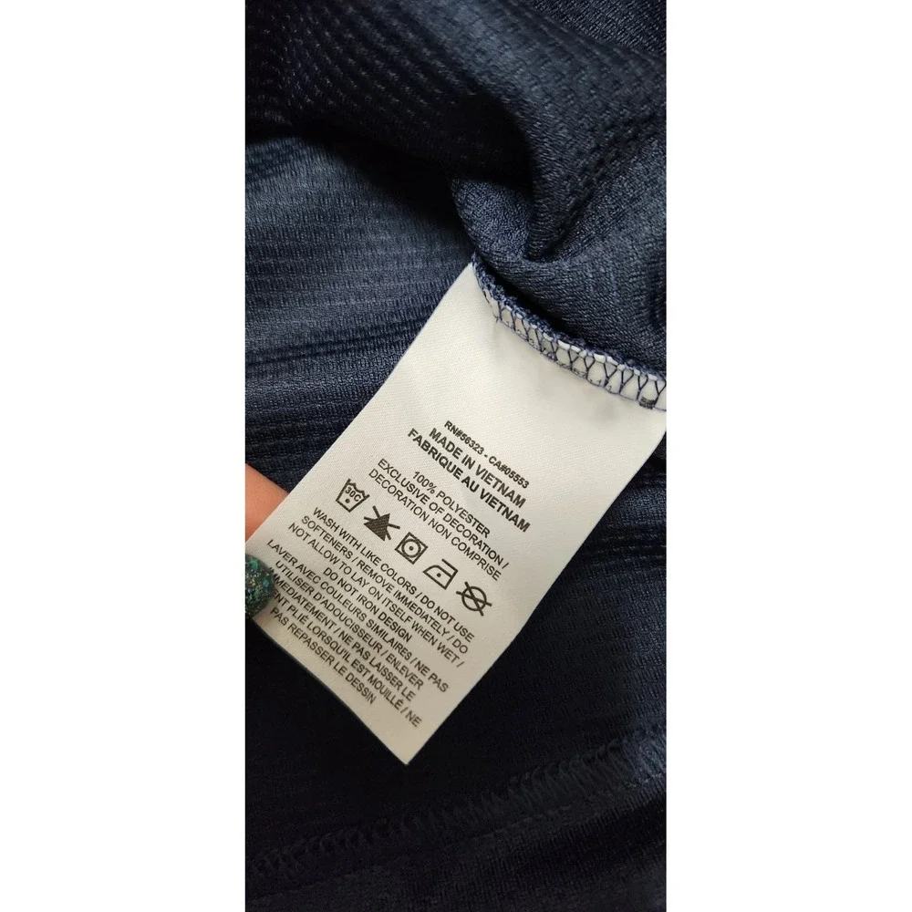Nike‎ Dri-FIT Half-Zip Sports Pullover Mens Navy Blue/White CK6076-451 XL
